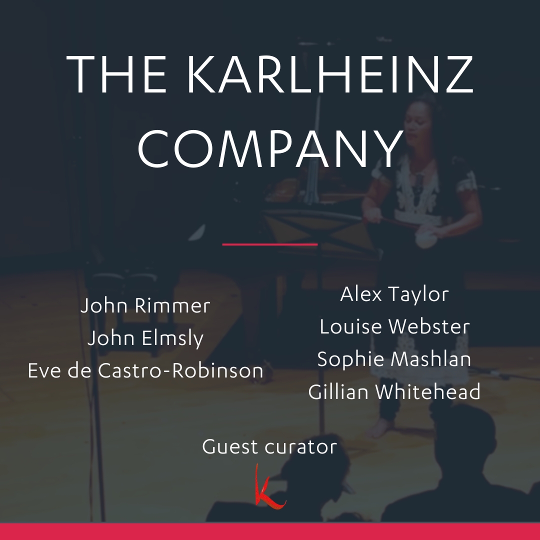 The Karlheinz Company - SOUNZ virtual concert